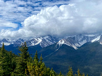 View from top of Sulphur Mountain 1
