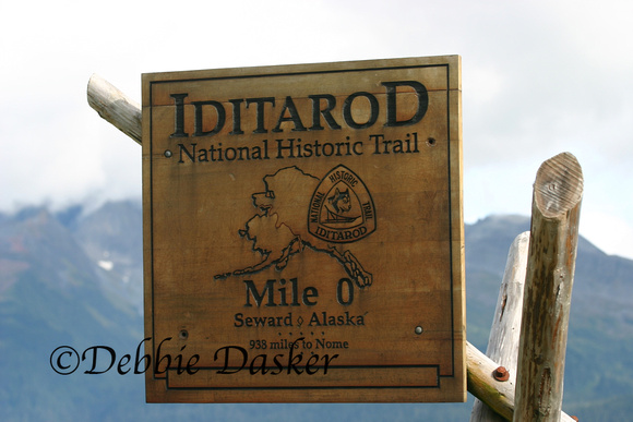Start of the Iditarod Trail, Seward, Alaska