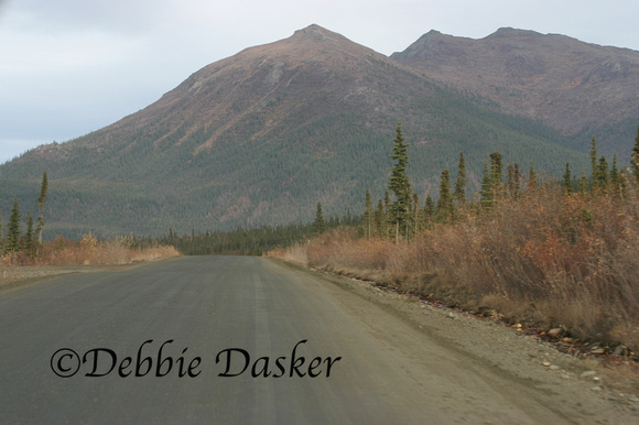 Dalton Highway leaving Coldfoot, Alaska